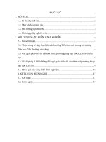 SKKN chỉ đạo đổi mới phương pháp dạy học phần lịch sử trong môn LSĐL ở trường tiểu học 