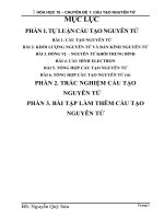 Hóa học 10   chương 1 cấu tạo nguyên tử từ a   z  không cần phải học ở đâu nữa