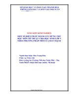 SKKN một số biện ph¸pnhằm gây hứng thú học môn mĩ thuật cho học sinh lớp 5 theo phương pháp mới của đan mạc 