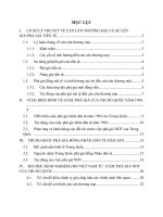 tiểu luận tài chính quốc tế cán cân thương mại và sự phá giánâng giá của đồng tiền 