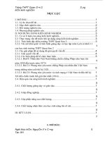 Một vài kỹ năng sử dụng kênh hình ở bài 19, 21, 23 lịch sử việt nam(1858   1918), sách giáo khoa lớp 11   chương trình cơ bản   ở trường THPT quan sơn 2 