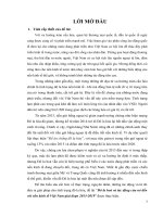 tiểu luận tài chính quốc tế đô la hoá và tác động của nó đến với nền kinh tế việt nam giai đoạn 2013 2019 