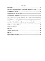 tiểu luận tài chính quốc tế kiều hối và tác động của kiều hối đến tỷ giá hối đoái 