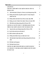 tiểu luận tài chính quốc tế khủng hoảng tiền tệ mexico năm 1994 và bài học kinh nghiệm cho nền kinh tế việt nam 