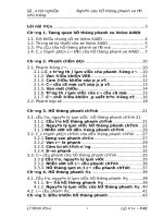 Nghiên cứu hệ thống phanh xe tải siêu trọng, dựa trên cơ sở hệ thống phanh xe volvo a40d 