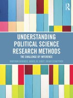 Understanding political science research methods maryann barakso, daniel m sabet, brian f schaffner, routlege, 2014 scan 