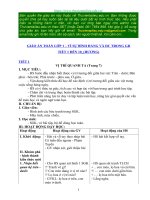 Giáo án Toán lớp 1_Vì sự Bình đẳng và DC trong GD_Tiết 1 đến 10 (Hương)