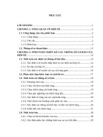 Tính toán, thiết kế hộp số trên xe tải nhẹ, dựa trên xe tải nhẹ của hãng suzuki 