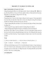 cách điền từ vào đoạn văn chính xác,dễ dang trong tiếng anh