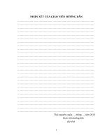 Nghiên cứu ảnh hưởng của EGR (exhaust gas recirculation) đến đặc tính phát thải và hiệu suất  