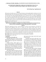 Giải pháp hoàn thiện hoạt động quản trị rủi ro lãi suất tại Ngân hàng thương mại cổ phần Công thương Việt Nam