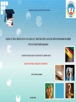 QUẢN lý THU THUẾ GTGT của CHI cục THUẾ HUYỆN CAN lộc đối với DOANH NGHIỆP vừa và NHỎ TRÊN địa bàn 