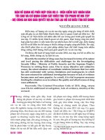 Bàn về quan hệ phối hợp của vụ 4 - Viện Kiểm sát nhân dân tối cao và cơ quan cảnh sát điều tra tội phạm về ma túy - Bộ Công an khi giải quyết vụ án trả lại hồ sơ điều tra bổ sung