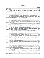 Tiểu luận văn hóa chính trị