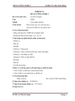 Đồ án công nghệ 2: Thiết kế nhà máy sản xuất malt đen