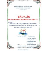 Đồ án thiết kế cánh tay robot khí nén phân loại theo màu sắc sử dụng PLC s71200 