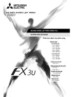 FX3U series users manual | Tài liệu FX3U Tiếng Việt