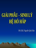 SINH lý BỆNH hô hấp 