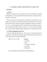 tiểu luận kinh tế đầu tư tác động của đầu tư đến tổng cầu và tổng cung 