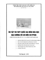 Bộ câu hỏi trắc nghiệm ôn thi THPT QG môn hóa học