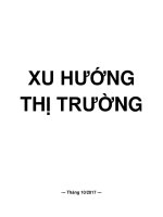 Price action của Cao Minh Tuấn - Cuốn 1 - Xu hướng thị trường