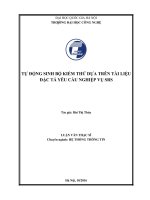 tự động sinh bộ kiểm thử dựa trên tài liệu đặc tả yêu cầu nghiệp vụ srs 