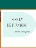 SINH lý THẦN KINH (1) 