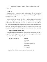 tiểu luận kinh tế đầu tư tác động của đầu tư tới tổng cung và tổng cầu của nền kinh tế 