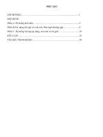 chuyên đề: Câu đảo ngữ trong tiếng Anh