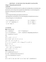 CHUYEN DE HSG TOAN 8 PHAN SU CHIA HET CUA SO NGUYEN 