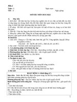Giáo án hóa 8 phát triển năng lực theo tập huấn mới nhất