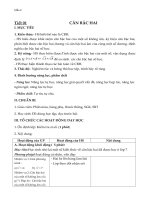 Giáo án Toán 9 theo tập huấn mới nhất