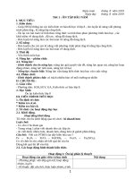 Giáo án hóa 9 phát triển năng lực theo tập huấn mới nhất