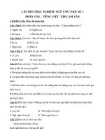 300 CAU TRAC NGHIEM NGU VAN 7 HK1 