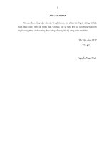 Đánh giá sự hài lòng của khách hàng cá nhân tại quảng ninh đối với sản phẩm thẻ tín dụng của ngân hàng TMCP quốc tế việt nam (VIB) 