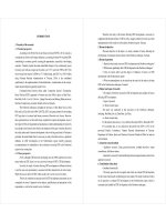 Nghiên cứu một số nhân tố ảnh hưởng đến phát triển du lịch cộng đồng tiểu vùng tây bắc tt tiếng anh 