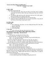 Giáo án môn Hoạt động trải nghiệm lớp 1