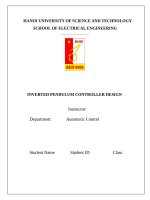 Con lắc ngược  inverted pendulum