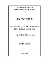 Quản trị nhân sự tại ngân hàng TMCP an bình – chi nhánh quảng ninh 