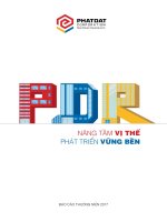 NÂNG TẦM VỊ THẾ PHÁT TRIỂN VỮNG BỀN BÁO CÁO THƯỜNG NIÊN 2017