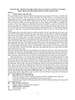 Hướng dẫn học sinh làm các dạng câu hỏi của bài đọc hiểu trong đề thi THPT quốc gia