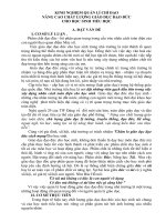 SKKN 19-20 GD ĐĐ CHO HS TIỂU HỌC