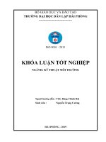 SẢN XUẤT PHÂN COMPOST TỪ CHẤT THẢI HỮA CƠ TRONG CHẤT THẢI SINH HOẠT
