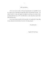 luận văn thạc sĩ quản trị rủi ro hoạt động tại ngân hàng TMCP công thương việt nam – chi nhánh vân đồn 