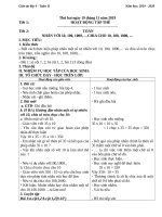 GIÁO ÁN LỚP 4 TUẦN 11 NĂM HỌC 20192020 CHUẨN KTKN.