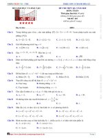 ĐỀ THI THỬ THPT môn TOÁN và lời GIẢI CHI TIẾT TRIỆU sơn THANH hóa l3 