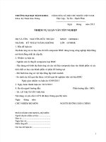 DỰ ĐOÁN ỨNG XỬ CƠ HỌC CỦA CHI TIẾT COMPOSITE BMC DÙNG TRONG CÔNG NGHIỆP ĐIỆN BẰNG MÔ HÌNH ĐỒNG NHẤT ĐA CẤP ĐỘ  LUẬN VĂN ĐẠI HỌC BÁCH KHOA TPHCM