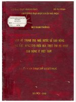 Vấn đề thanh tra nhà nước về lao động trong việc nâng cao hiệu quả thực thi bộ luật lao động ở việt nam  
