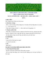 Giáo án Toán lớp 1_Tiết 11 đến 20_Cánh Diều_Tâm