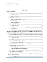 Phân tích lợi nhuận doanh nghiệp tại công ty xây dựng giao thông và đô thị long thành 